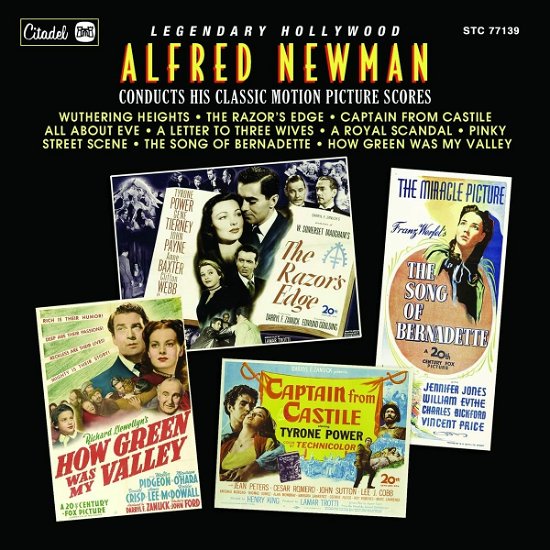 Legendary Hollywood: Alfred Newman Conducts His Classic Motion Pictures - Alfred Newman - Musiikki - CITADEL - 0712187488174 - perjantai 4. marraskuuta 2022