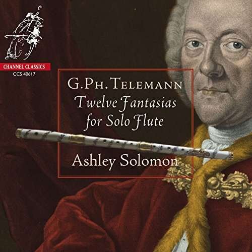 Cover for G.P. Telemann · Twelve Fantasias For Solo Flute (CD) (2017)