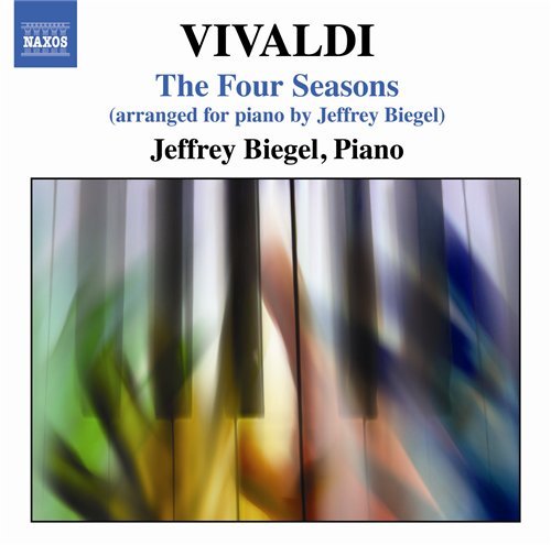 Vivaldi / The Four Seasons - Jeffrey Biegel - Musiikki - NAXOS - 0747313003174 - maanantai 1. kesäkuuta 2009