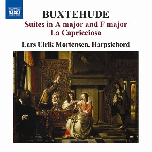Harpsichord Music-suites in a Major & F Major - Buxtehude / Mortensen - Musik - NAXOS - 0747313058174 - 30. september 2008