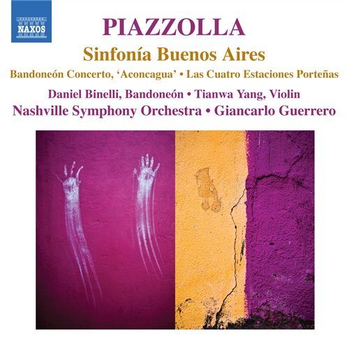 Sinfonia Buenos Aires - A. Piazzolla - Musikk - NAXOS - 0747313227174 - 13. september 2010