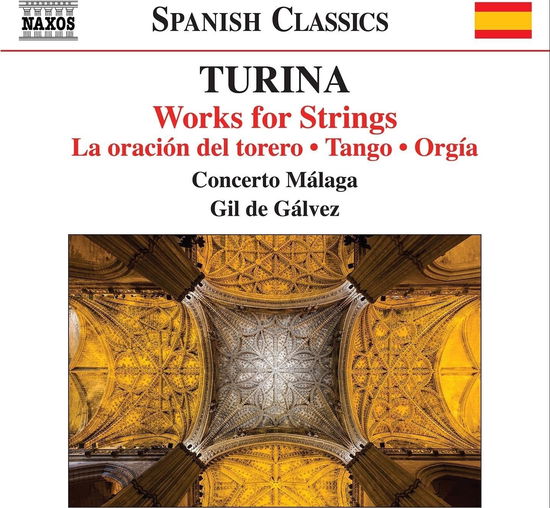 Cover for Concerto Málaga · Joaquin Turina: Works For Strings: La Oracion Del Torero Tango - Orgia (CD) (2024)