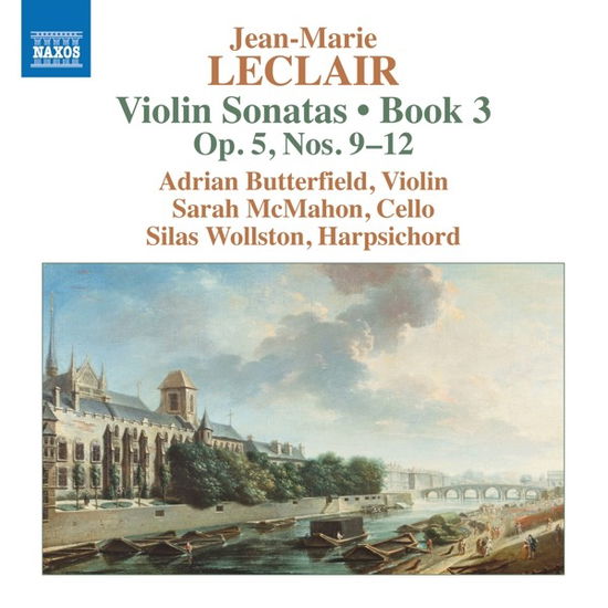 Cover for Butterfield / Mcmahon / Wollston · Jean-Marie Leclair: Violin Sonatas / Book 3 (Op. 5 / Nos. 9-12) (CD) (2022)