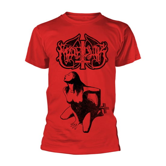 Cover for Marduk · Fuck Me Jesus (Red) (T-shirt) [size XXL] (2020)