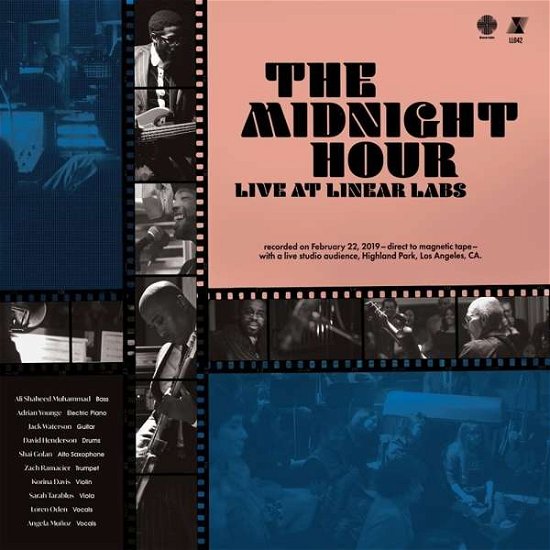 Cover for Midnight Hour (Adrian Younge &amp; Ali Shaheed Muhammad) · The Midnight Hour Live At Linear Labs (CD) (2019)
