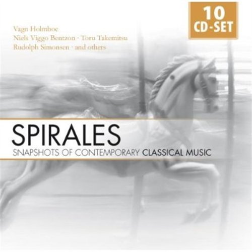 Cover for Various Artists · SPIRALES-SNAPSHOTS OF CONTEMPORARY CLASSICALL MUSI-Vagn Holmboe,Niels (CD) (2016)