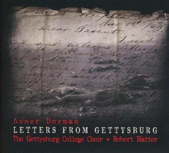 Cover for Amanda Heim / Lee Poulis / the Gettysburg College Choir / Robert Natter · Dorman: Letters From Gettysburg. After Brahms. Nigunim (CD) (2019)