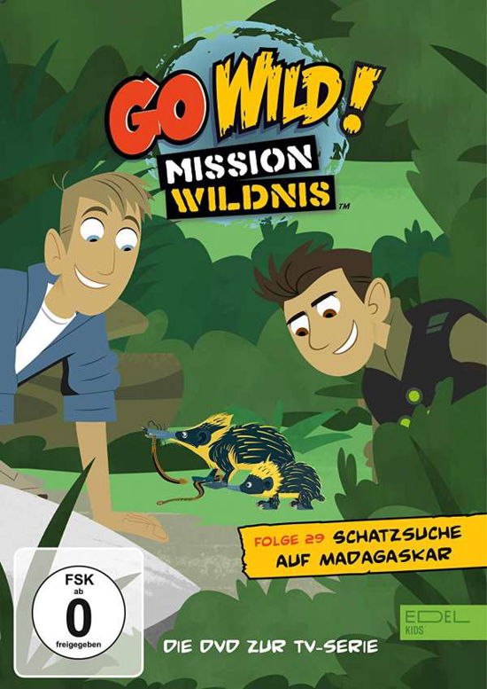 Schatzsuche Auf Madagascar (29)-dvd - Go Wild!-mission Wildnis - Film - Edel Germany GmbH - 4029759141174 - 18. oktober 2019
