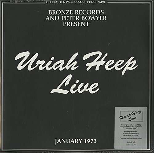 Cover for Uriah Heep · Live (2-LP Set) (LP) [Reissue edition] (2017)