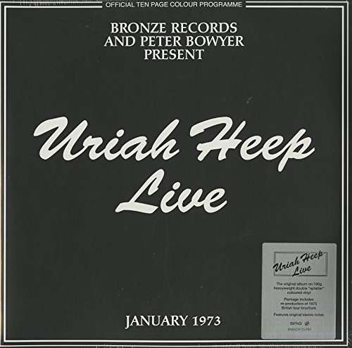 Live (2-LP Set) - Uriah Heep - Musique - Warner Music - 4050538254174 - 28 avril 2017