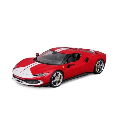 1:18 - Bburago: Ferrari 296 Gtb Assetto Fiorano R&P - Gadżety -  - 4893993160174 - 