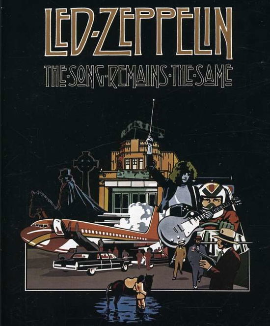 Led Zeppelin - The Song Remains The Same - Led Zep Sng Rmins Th Sme 1disc Dvds - Filmes - Warner Bros - 5051892082174 - 1 de outubro de 2012