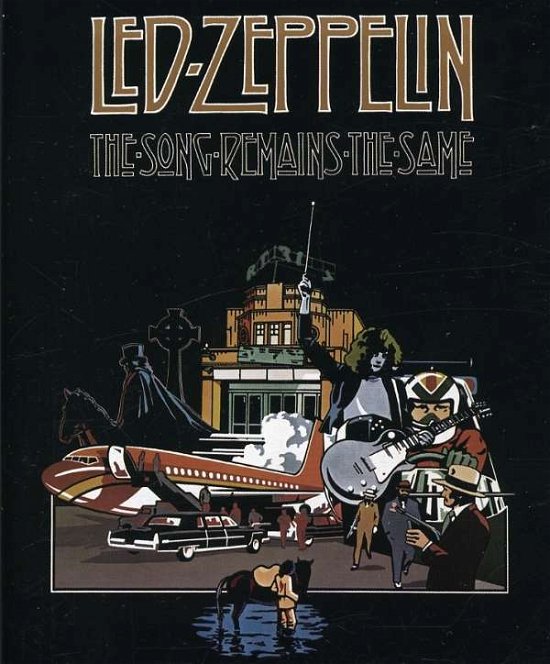 Cover for Led Zeppelin · Led Zeppelin - The Song Remains The Same (DVD) [Special edition] (2012)