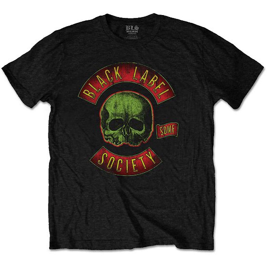 Black Label Society Unisex T-Shirt: Skull Logo - Black Label Society - Koopwaar -  - 5056368690174 - 