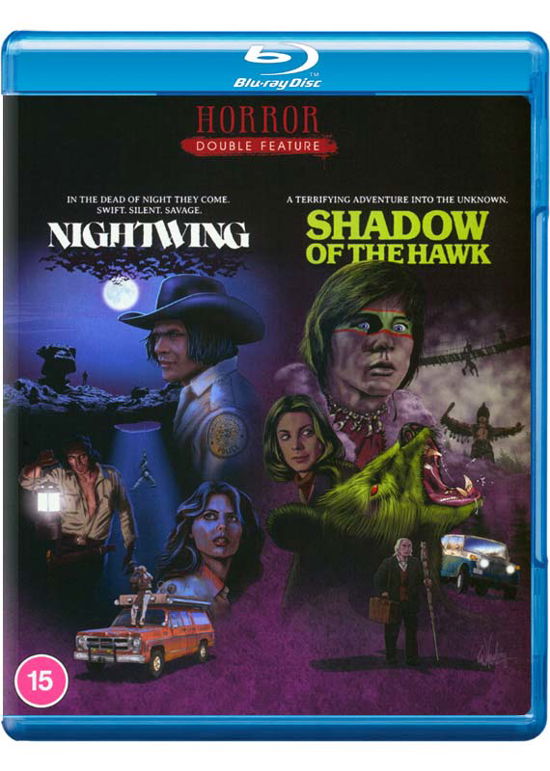 Cover for NIGHTWING  SHADOW OF THE HAWK Eureka Classics Bluray · Nightwing / Shadow Of The Hawk (Blu-Ray) (2021)