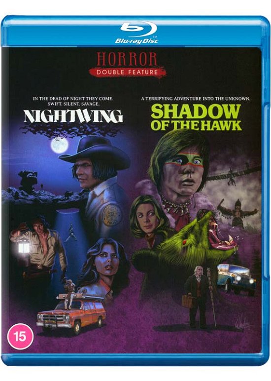Cover for NIGHTWING  SHADOW OF THE HAWK Eureka Classics Bluray · Nightwing / Shadow Of The Hawk (Blu-ray) (2021)