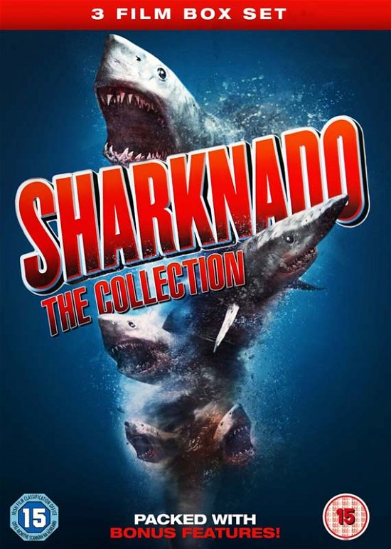 Cover for Sharknado 1 to 3 Movie Collection (DVD) (2016)
