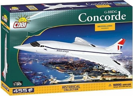 Cover for Cobi  Historical Collection  Concorde 455 pcs Not For Sale In Hungary Toys (MERCH)
