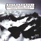 Cover for Szymanowski / Kijanowska · Mazurkas Op 50 &amp; 62 (CD) (2005)