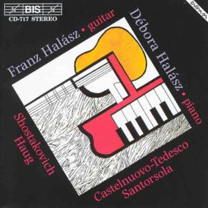 Shostakovich / Haug / Halasz · 19 Preludes / Fantasia for Guitar & Piano (CD) (1996)