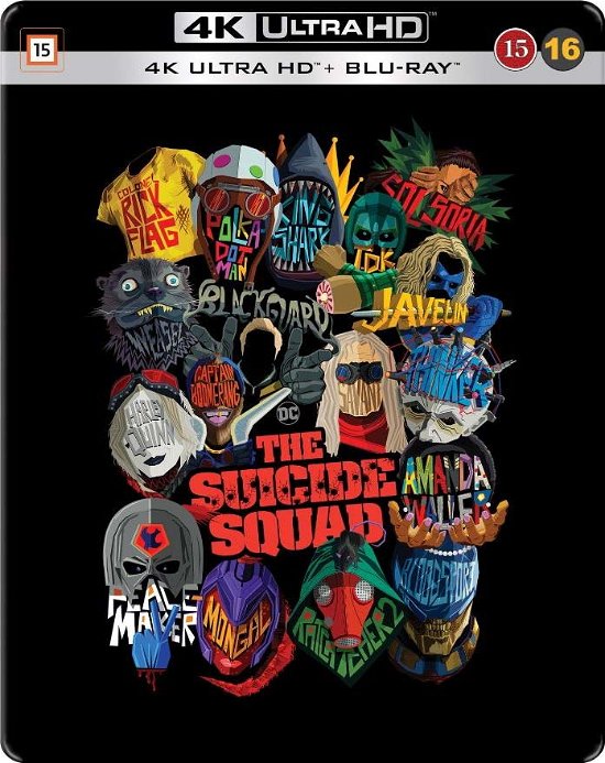 SUICIDE SQUAD, THE Steelbook - Dc Comics - Movies - Warner - 7333018021174 - December 6, 2021