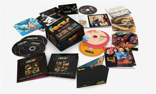Cover for Focus · 50 Years: Anthology 1970-1976 (Box-Set) (CD) [Box set] (2020)
