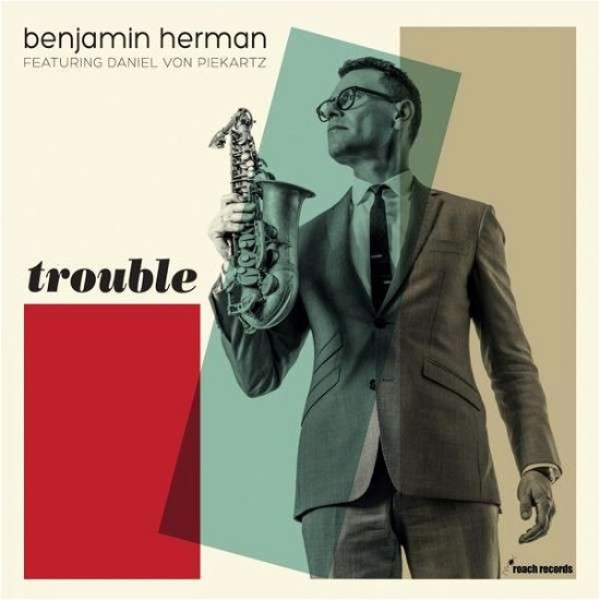 Cover for Benjamin Herman · Trouble (LP) [Coloured edition] (2018)