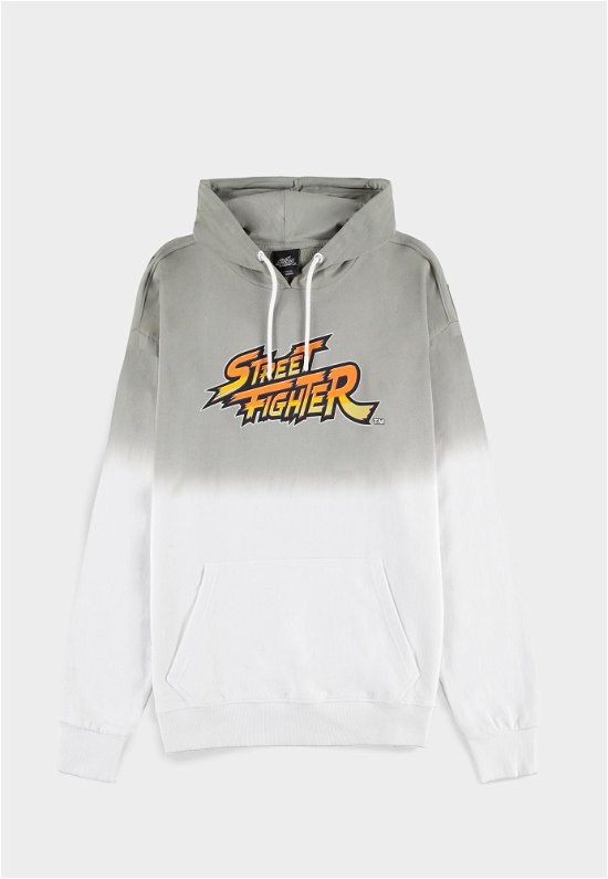 Men'S Logo Hoodie - Xl Hooded Sweatshirts M Grey - Street Fighter - Films -  - 8718526366174 - 