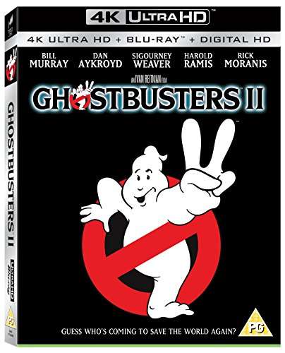 Cover for 4k Uhd · Ghostbusters II (DVD) (2016)