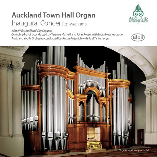 Cover for Wells,John/+ · Auckland Town Hall Organ (CD) (2015)