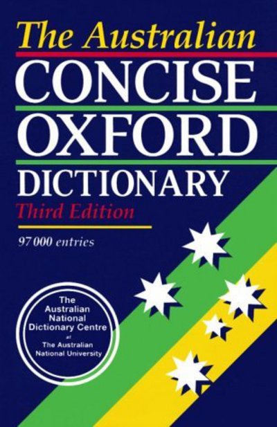 Cover for Bruce Moore · The Australian Concise Oxford Dictionary of Current English (Book) (2000)