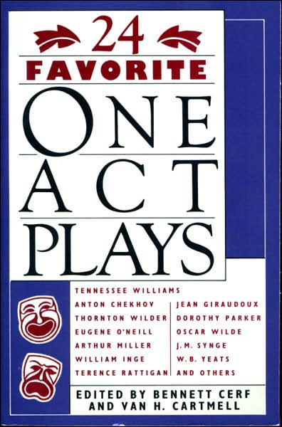 Cover for Bennett Cerf · 24 Favorite One Act Plays (Paperback Book) (1963)