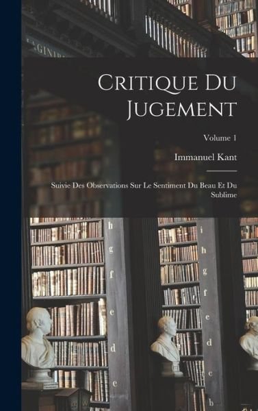 Cover for Immanuel Kant · Critique du Jugement (Bog) (2022)