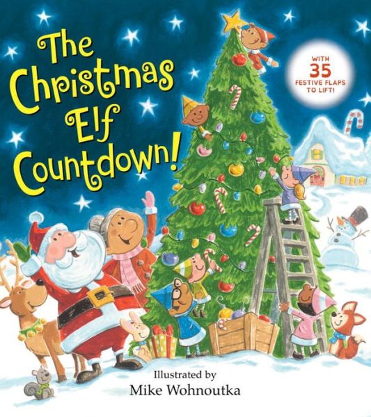 Cover for Random House · The Christmas Elf Countdown! (Board book) (2017)