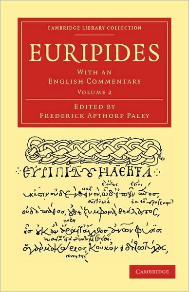 Cover for Euripides · Euripides: With an English Commentary - Euripides 3 Volume Paperback Set (Paperback Book) (2010)