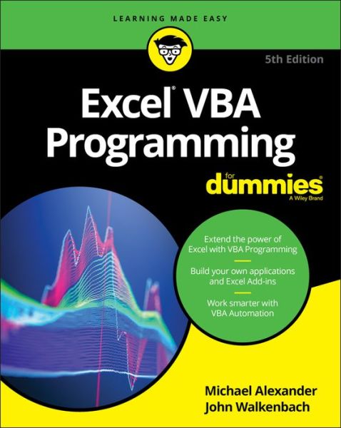 Cover for Michael Alexander · Excel VBA Programming For Dummies (Pocketbok) [5th edition] (2018)