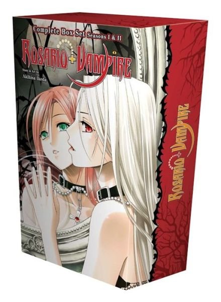 Cover for Akihisa Ikeda · Rosario+Vampire Complete Box Set: Volumes 1-10 and Season II Volumes 1-14 with Premium - Rosario+Vampire Complete Box Set (Paperback Book) (2015)