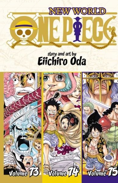 Cover for Eiichiro Oda · One Piece (Omnibus Edition), Vol. 25: Includes vols. 73, 74 &amp; 75 - One Piece (Pocketbok) [Omnibus edition] (2018)