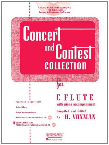 Cover for H. Voxman · Concert &amp; Contest Collection for Flute (Paperback Book) [Pap / Com edition] (2010)