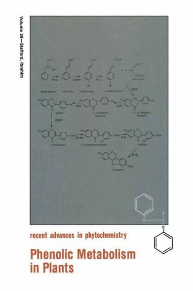 Cover for Ragai K Ibrahim · Phenolic Metabolism in Plants - Recent Advances in Phytochemistry (Paperback Book) [Softcover reprint of the original 1st ed. 1992 edition] (2012)