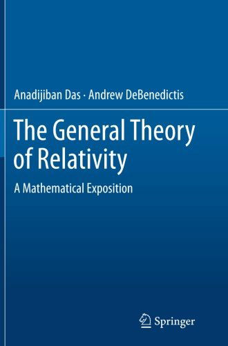 Cover for Anadijiban Das · The General Theory of Relativity: A Mathematical Exposition (Paperback Book) [2012 edition] (2014)