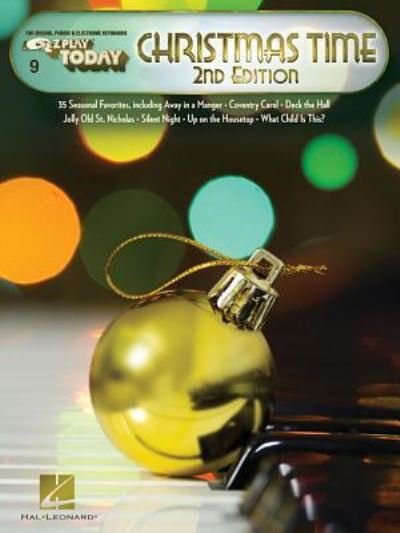 Cover for Hal Leonard Corp. · Christmas Time E-Z Play Today Volume 9 (Paperback Book) (2017)