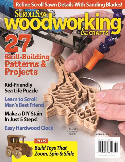 Cover for Editors of Scroll Saw Woodworking &amp; Crafts · Scroll Saw Woodworking &amp; Crafts Issue 91 Summer 2023 (Taschenbuch) (2023)