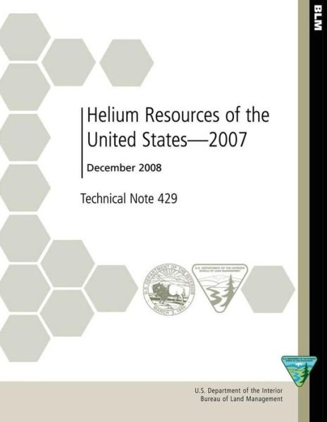 Cover for Pacheco · Helium Resources of the United States- 2007 (Pocketbok) (2015)