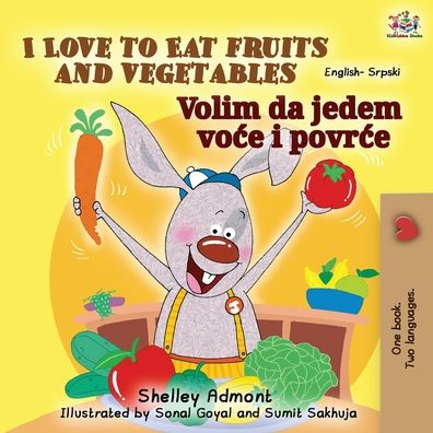 Cover for Shelley Admont · I Love to Eat Fruits and Vegetables (Paperback Book) (2020)