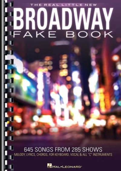 Cover for Hal Leonard Publishing Corporation · The Real Little New Broadway Fake Book (Taschenbuch) (2019)