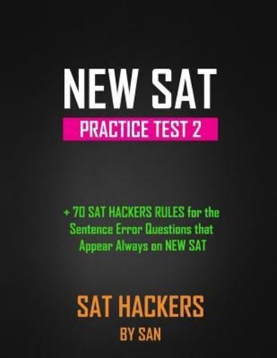 Cover for San · NEW SAT Practice Test 2 (Paperback Book) (2016)