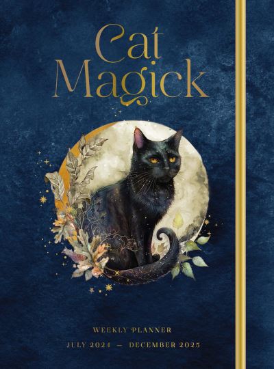 Cover for Editors of Rock Point · Cat Magick: Undated Weekly and Monthly Planner (Hardcover Book) (2024)