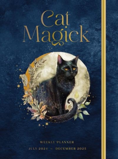 Cover for Editors of Rock Point · Cat Magick: Undated Weekly and Monthly Planner (Hardcover Book) (2024)