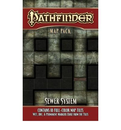 Pathfinder Map Pack: Sewer System - Jason A. Engle - Board game - Paizo Publishing, LLC - 9781601255174 - March 12, 2013